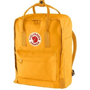Fjallraven KÅNKEN in Warm Yellow NWT